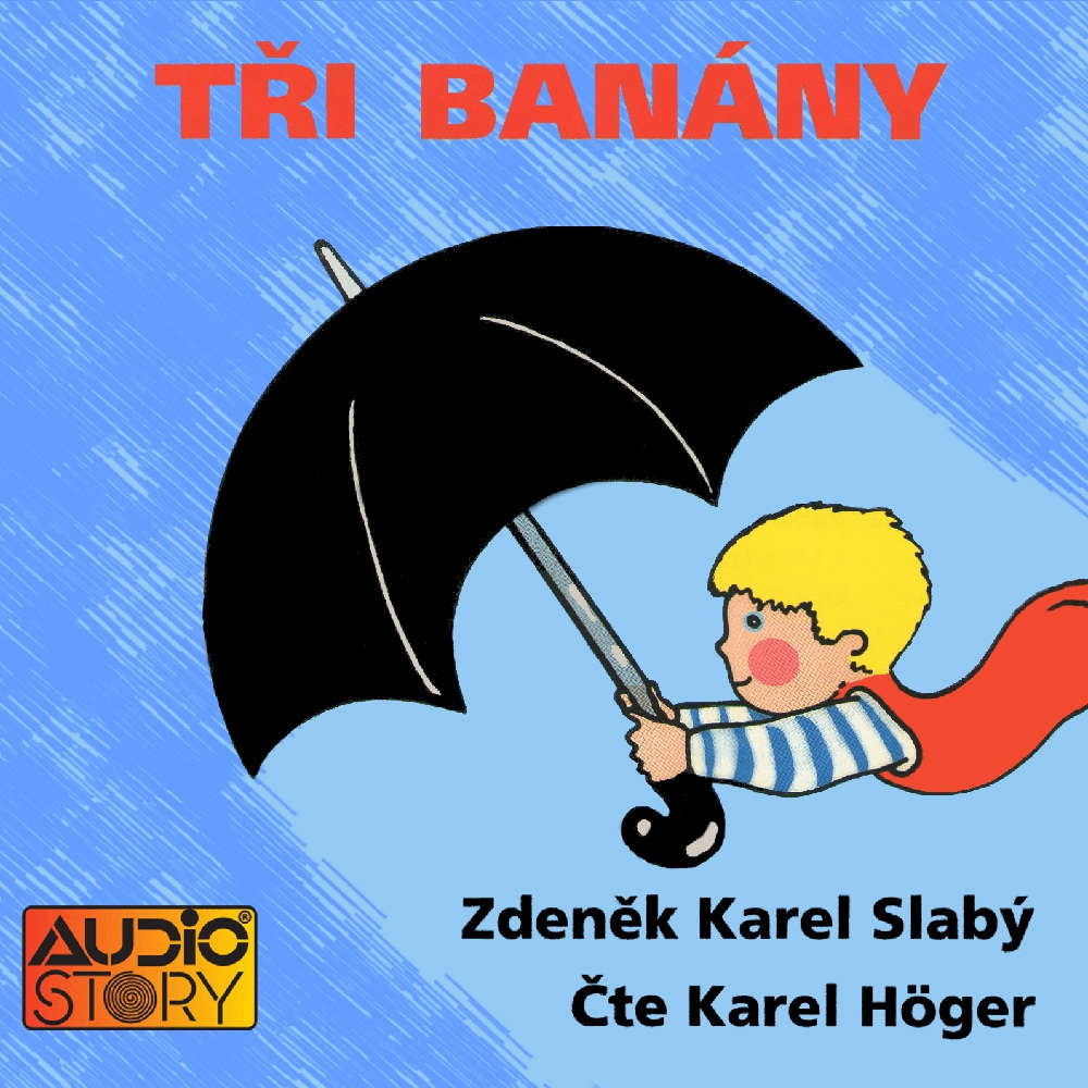 Obal audioknihy Tři banány