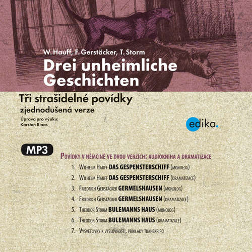 Hoerbuch Drei unheimliche Geschichten (DE) - Wilhelm Hauff - Birgit Gunsenheimerová Hoerbuch Drei unheimliche Geschichten (DE) - Wilhelm Hauff - Birgit Gunsenheimerová