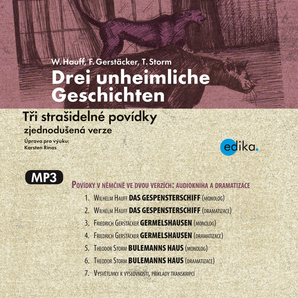 Obal audioknihy Drei unheimliche Geschichten (DE)