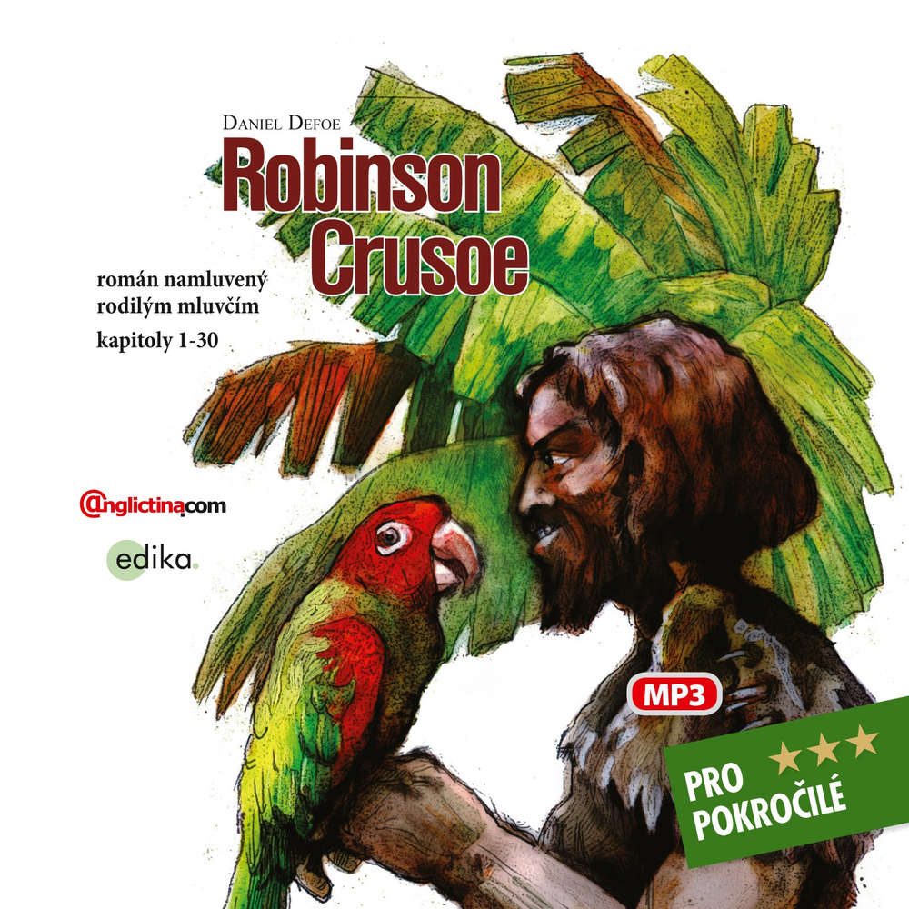 Obal audioknihy Robinson Crusoe (EN)