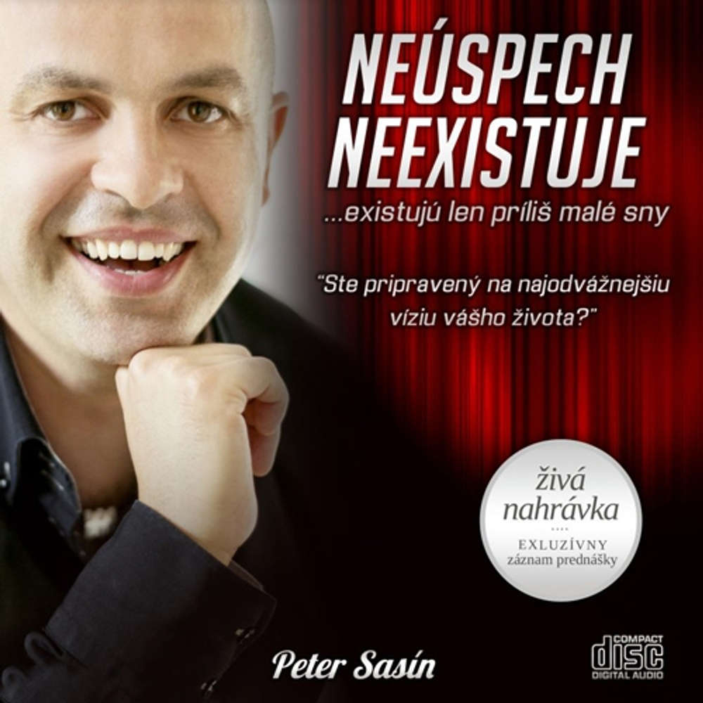 Obal audioknihy Neúspech neexistuje… existujú len príliš malé sny