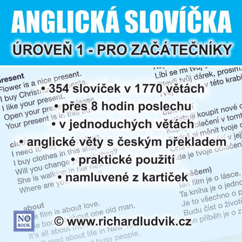 Audiobook Anglická slovíčka - úroveň 1 pro začátečníky - Richard Ludvík - Richard Ludvík Audiobook Anglická slovíčka - úroveň 1 pro začátečníky - Richard Ludvík - Richard Ludvík