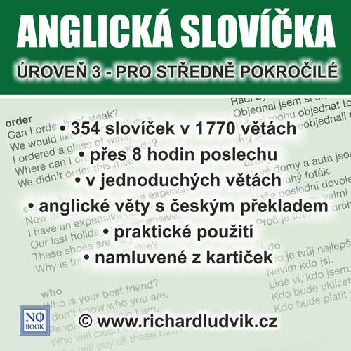 Audiobook Anglická slovíčka - úroveň 3 pro středně pokročilé - Richard Ludvík - Richard Ludvík Audiobook Anglická slovíčka - úroveň 3 pro středně pokročilé - Richard Ludvík - Richard Ludvík