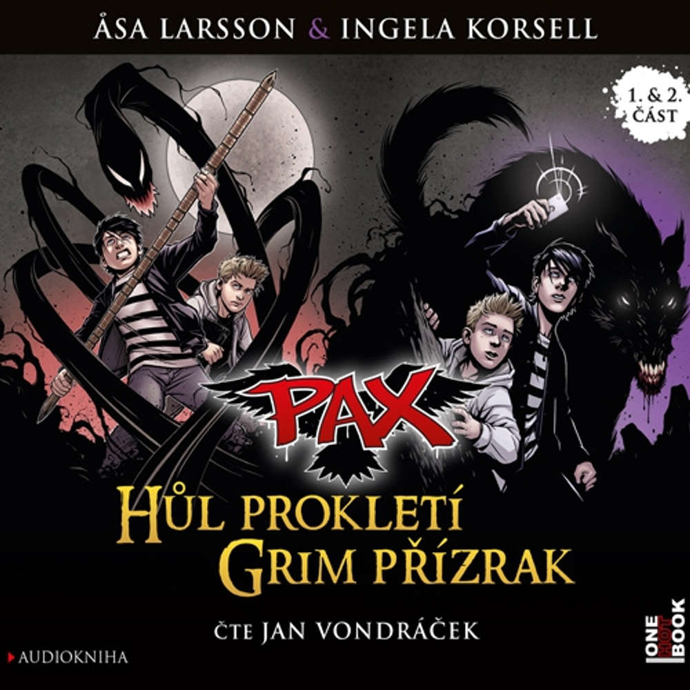 Obal audioknihy PAX 1, 2: Hůl prokletí, Grim přízrak