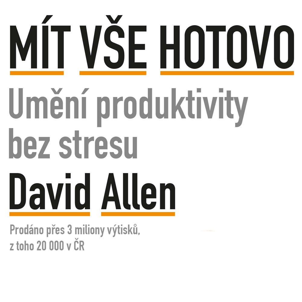 Obal audioknihy Mít vše hotovo