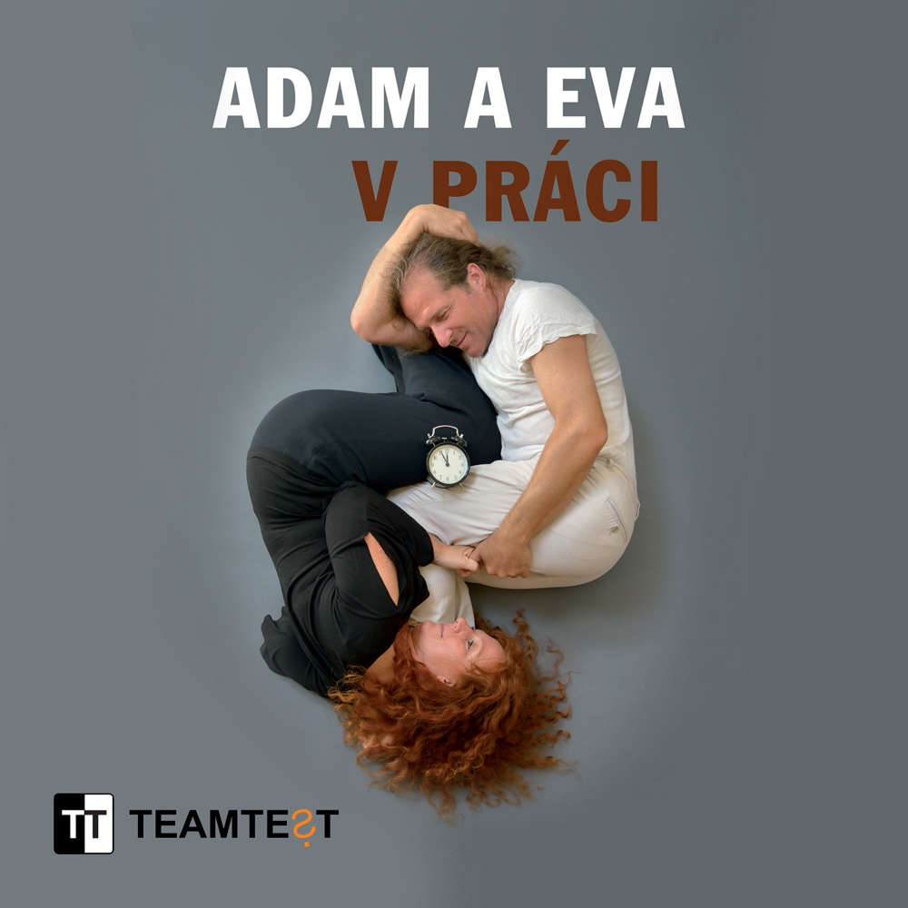 Obal audioknihy Adam a Eva v práci