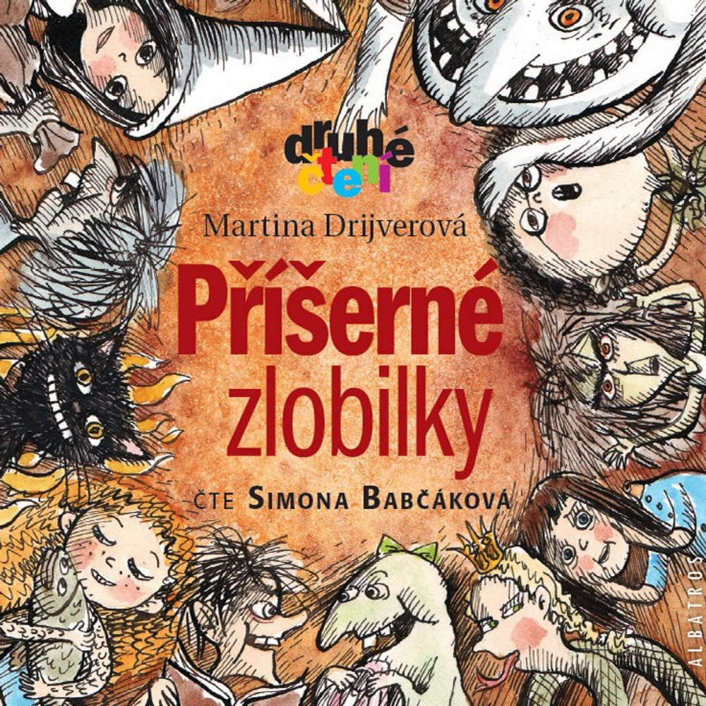 Obal audioknihy Příšerné zlobilky
