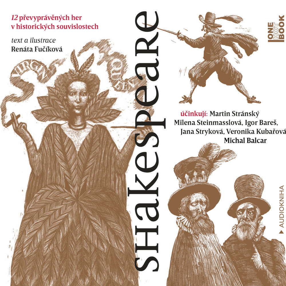 Obal audioknihy Shakespeare