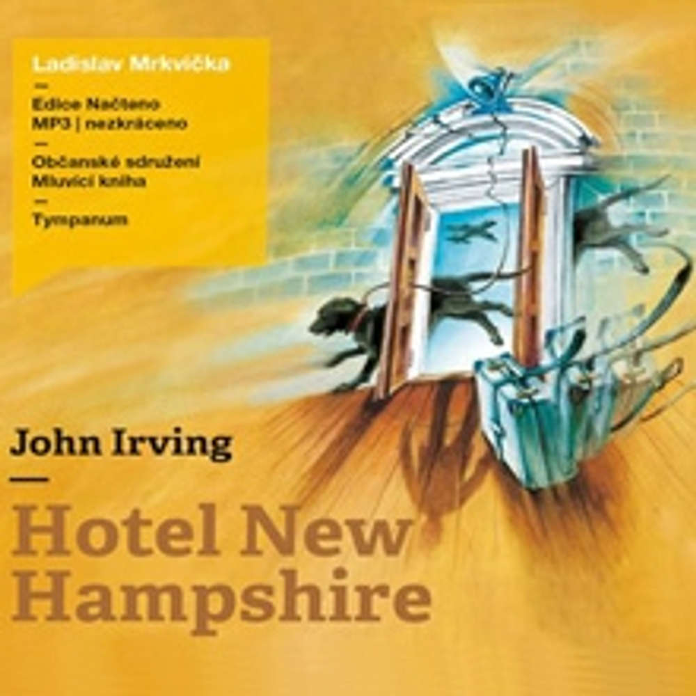 Obal audioknihy Hotel New Hampshire