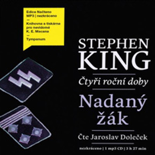 Nadaný žák - Stephen King (Audiokniha) Nadaný žák - Stephen King (Audiokniha)