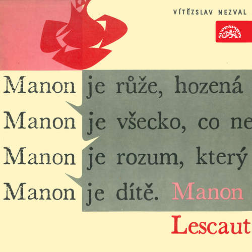 Audiokniha Manon Lescaut. Výběr scén - Vítězslav Nezval - Milan Friedl Audiokniha Manon Lescaut. Výběr scén - Vítězslav Nezval - Milan Friedl
