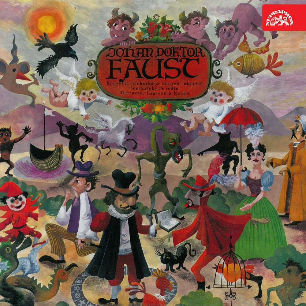Obal audioknihy Johan doktor Faust
