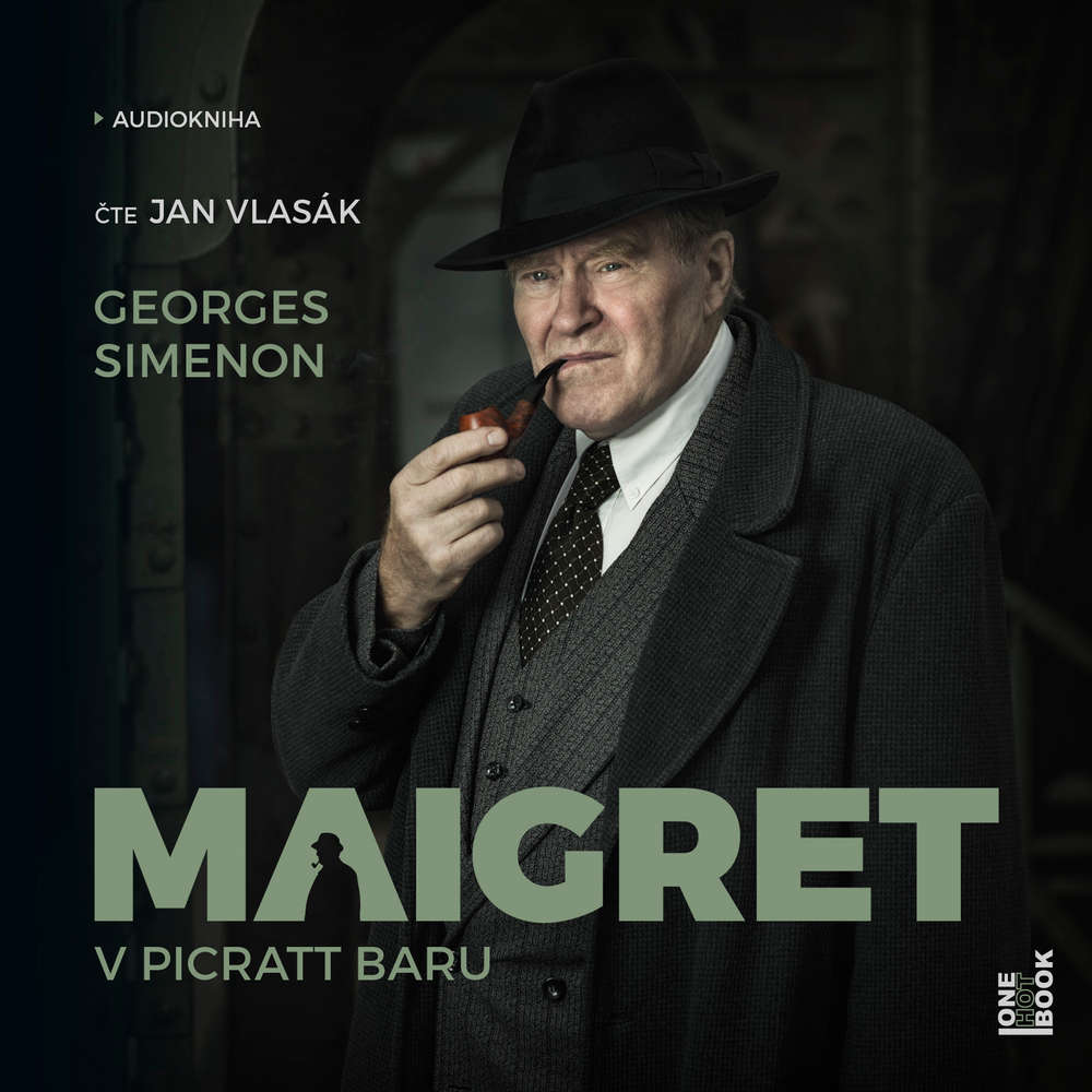 Obal audioknihy Maigret v Picratt Baru
