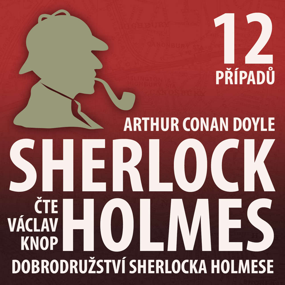 Obal audioknihy Dobrodružství Sherlocka Holmese (komplet)