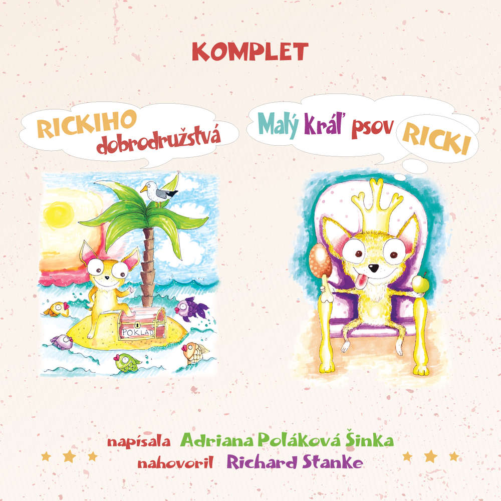 Obal audioknihy Ricki (komplet)
