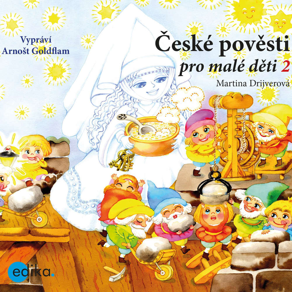 Obal audioknihy České pověsti pro malé děti 2