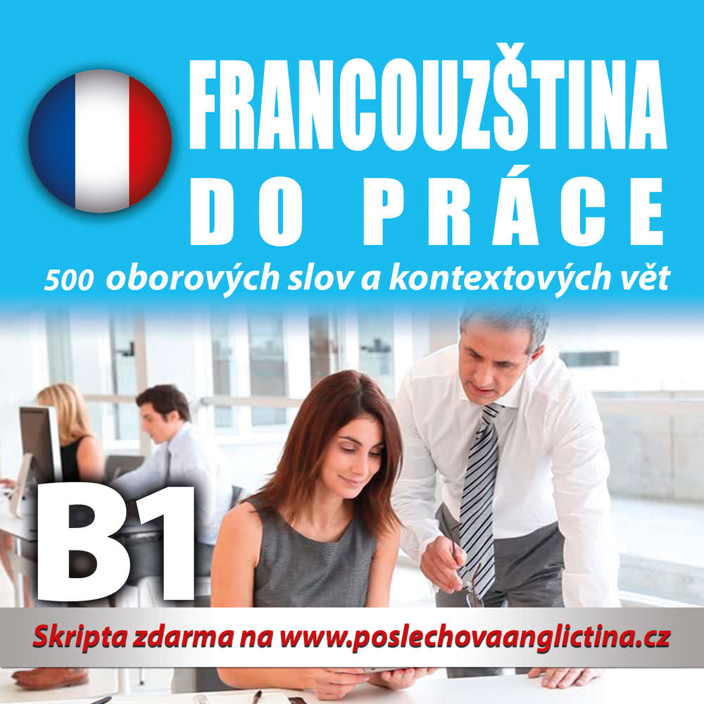Obal audioknihy Francouzština do práce
