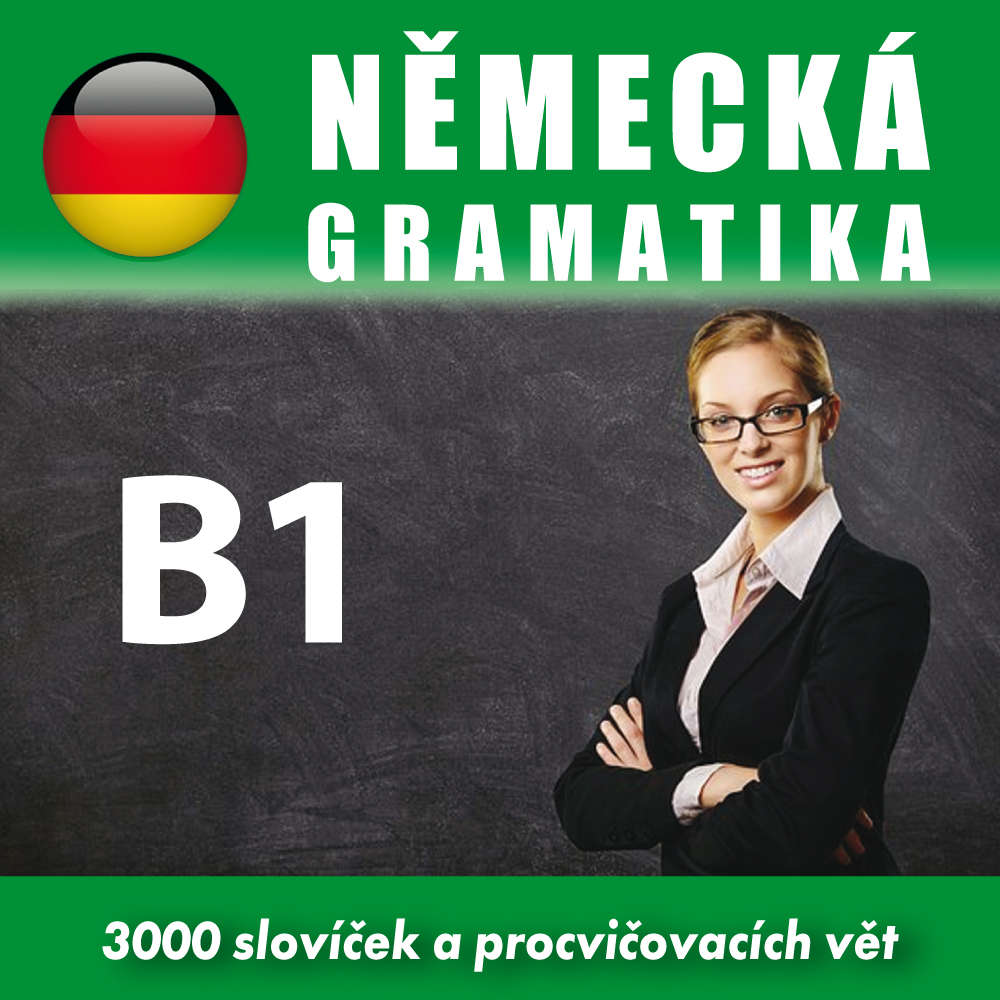Obal audioknihy Německá gramatika B1
