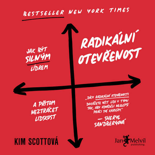 Audiokniha Radikální otevřenost - Kim Scottová - Michaela Rykrová Audiokniha Radikální otevřenost - Kim Scottová - Michaela Rykrová