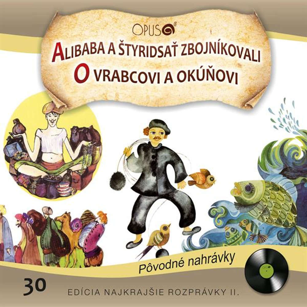 Obal audioknihy Najkrajšie rozprávky 30