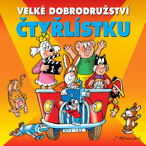 Audiokniha Velké dobrodružství Čtyřlístku - Jaroslav Němeček - Tereza Bebarová Audiokniha Velké dobrodružství Čtyřlístku - Jaroslav Němeček - Tereza Bebarová