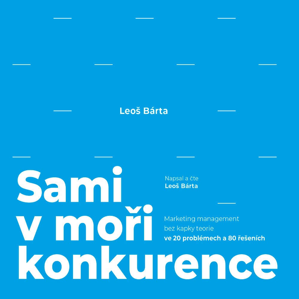 Obal audioknihy Sami v moři konkurence