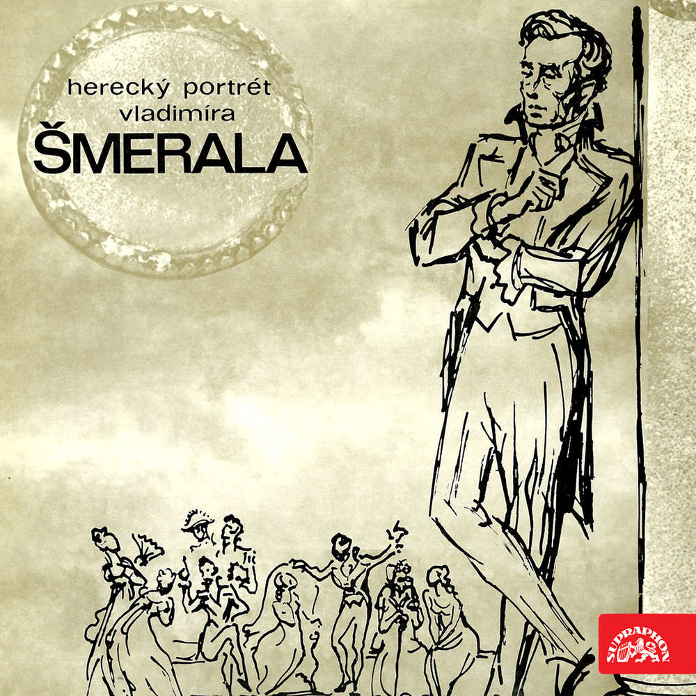Obal audioknihy Herecký portrét Vladimíra Šmerala