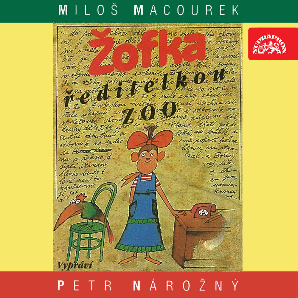 Obal audioknihy Žofka ředitelkou zoo
