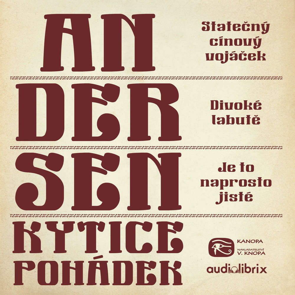 Obal audioknihy Kytice pohádek H. C. Andersena 1
