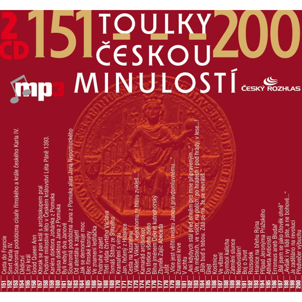 Obal audioknihy Toulky českou minulostí 176-200