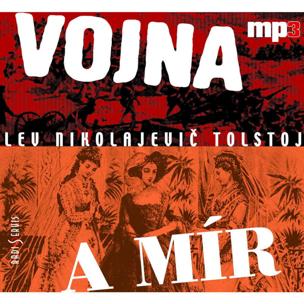 Obal audioknihy Vojna a mír