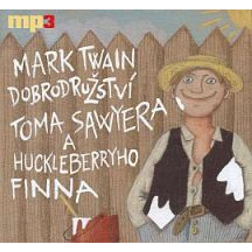 Obal audioknihy Dobrodružství Toma Sawyera a Huckelberryho Finna