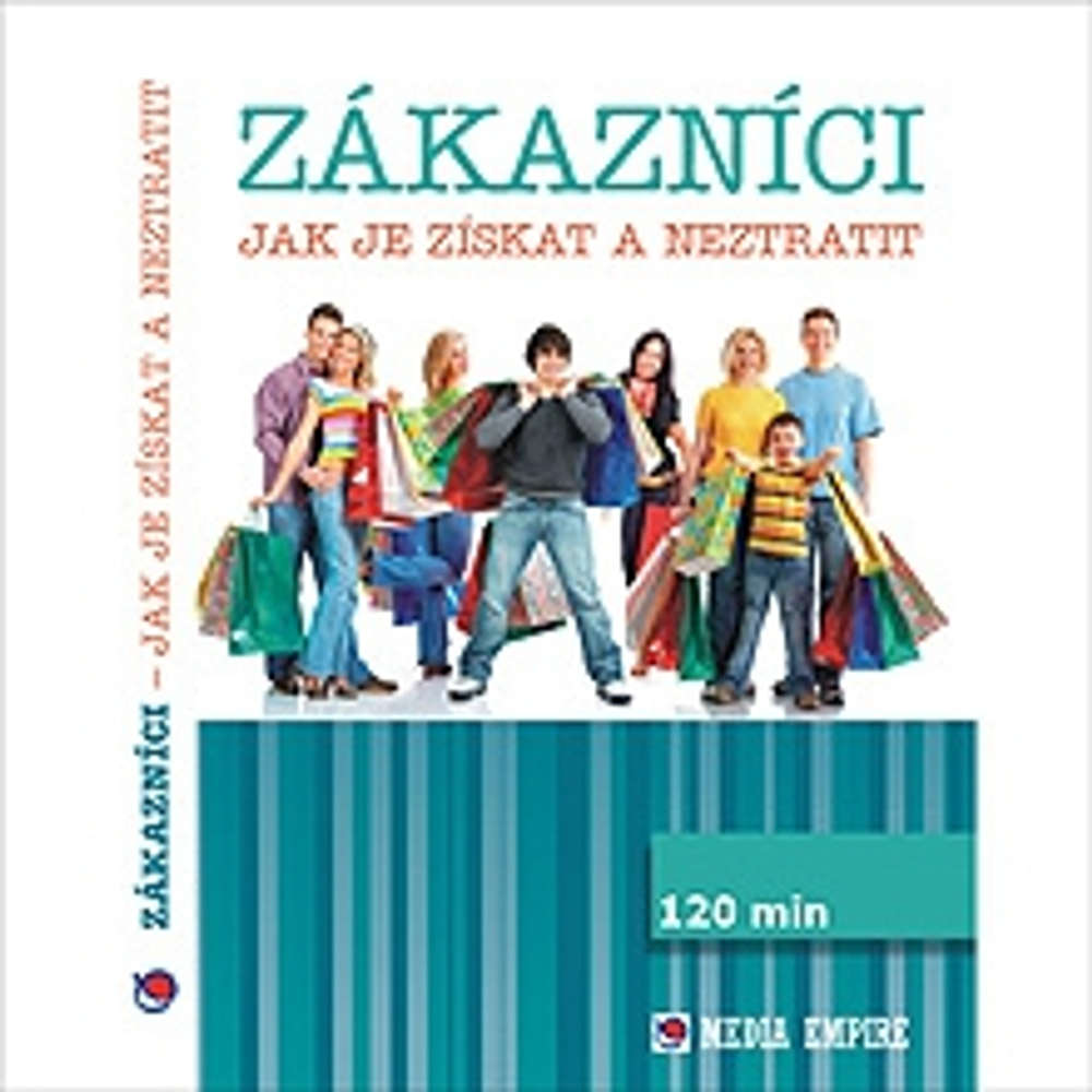 Obal audioknihy Zákazníci - jak je získat a neztratit