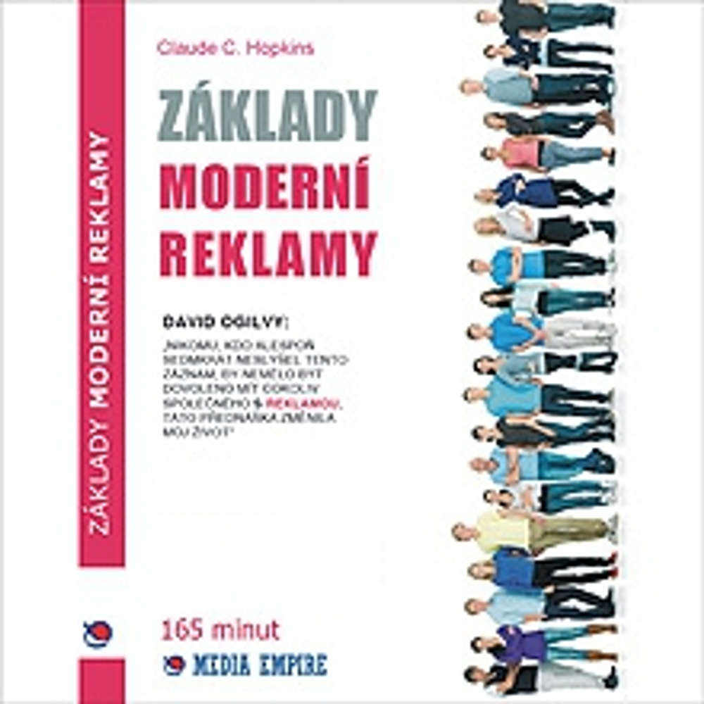 Obal audioknihy Základy moderní reklamy