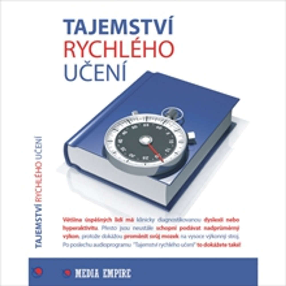 Obal audioknihy Tajemství rychlého učení