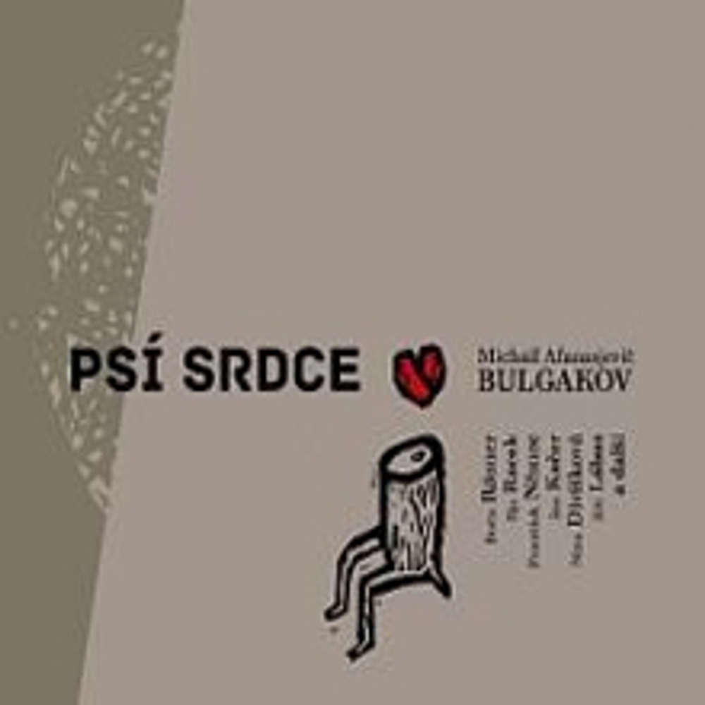 Obal audioknihy Psí srdce