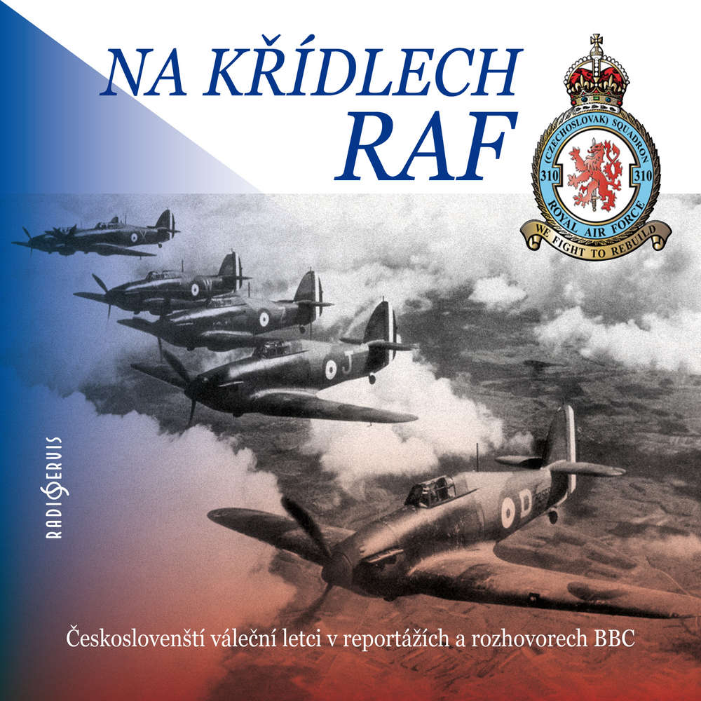 Obal audioknihy Na křídlech RAF