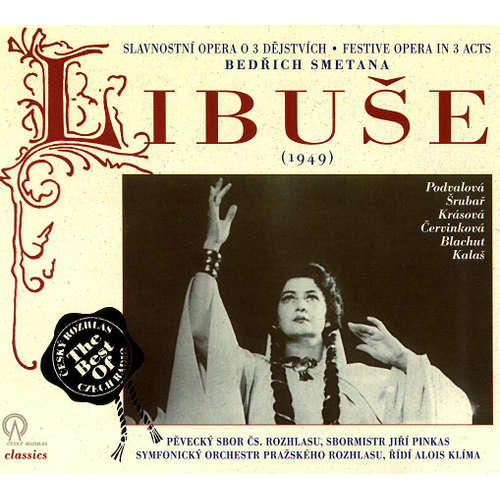 Audiokniha Libuše - Bedřich Smetana - Beno Blachut Audiokniha Libuše - Bedřich Smetana - Beno Blachut