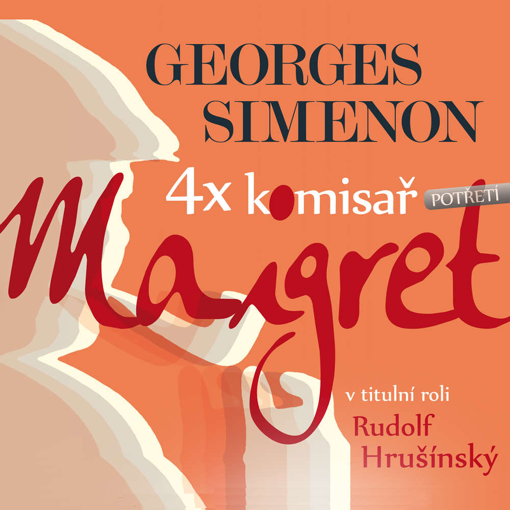 Obal audioknihy 4x komisař Maigret potřetí