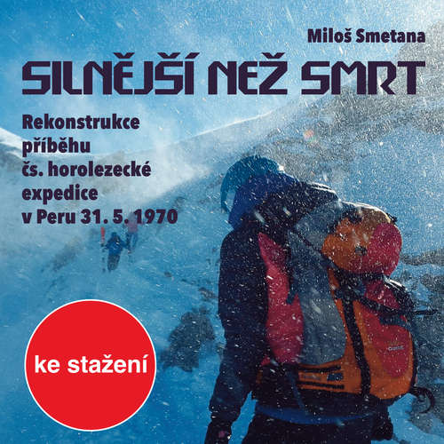Audiokniha Silnější než smrt - Miloš Smetana - Josef Chvalina Audiokniha Silnější než smrt - Miloš Smetana - Josef Chvalina