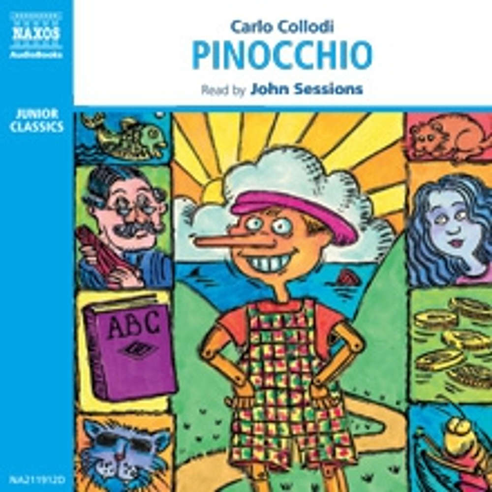 Obal audioknihy Pinocchio (EN)