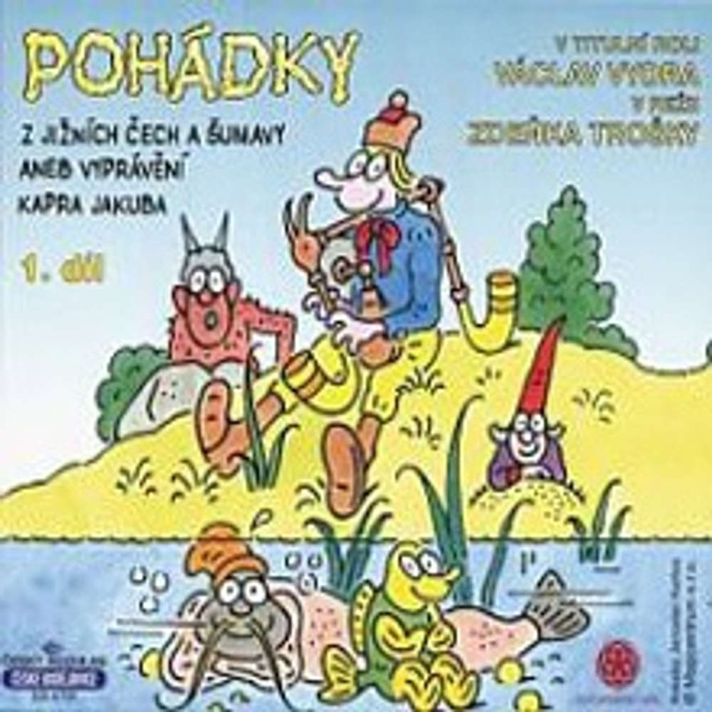 Obal audioknihy Pohádky z Jižních Čech a Šumavy aneb vyprávění kapra Jakuba