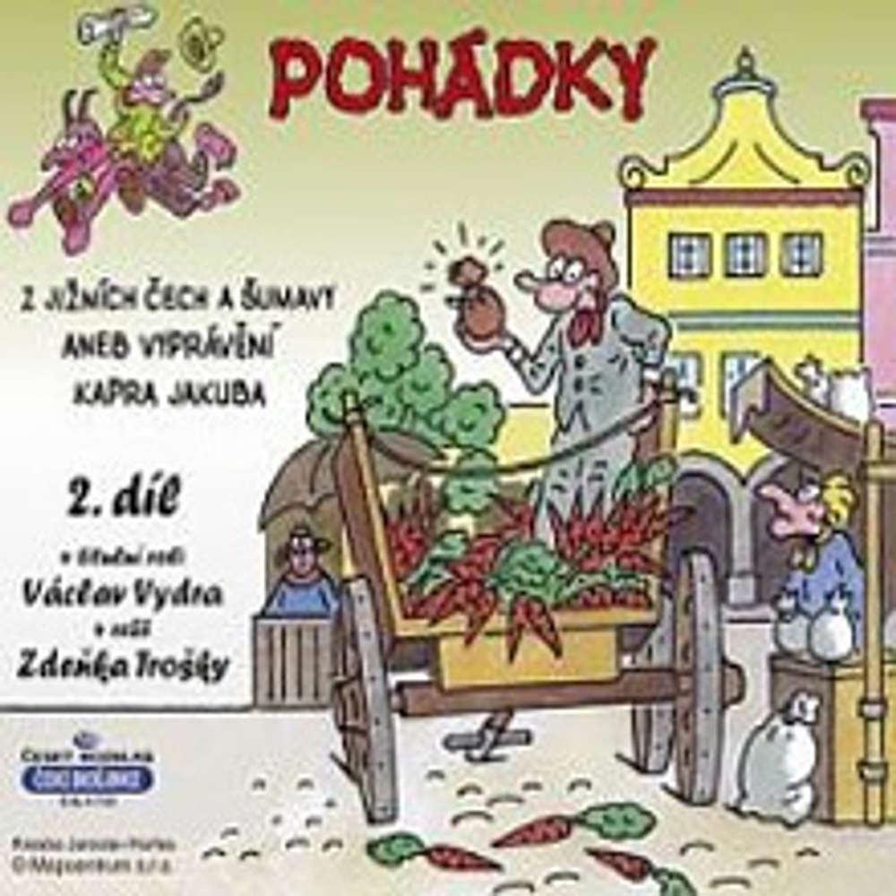 Obal audioknihy Pohádky z Jižních Čech a Šumavy 2 aneb vyprávění kapra Jakuba