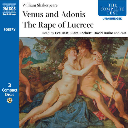 Audiobook Venus & Adonis, The Rape of Lucrece (EN) - William Shakespeare - David Burke Audiobook Venus & Adonis, The Rape of Lucrece (EN) - William Shakespeare - David Burke