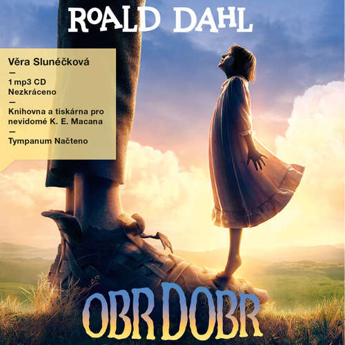 Audiokniha Obr Dobr - Roald Dahl - Věra Šichtová / Slunéčková Audiokniha Obr Dobr - Roald Dahl - Věra Šichtová / Slunéčková