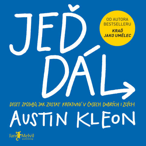 Audiokniha Jeď dál - Austin Kleon - Ondřej Halámek Audiokniha Jeď dál - Austin Kleon - Ondřej Halámek