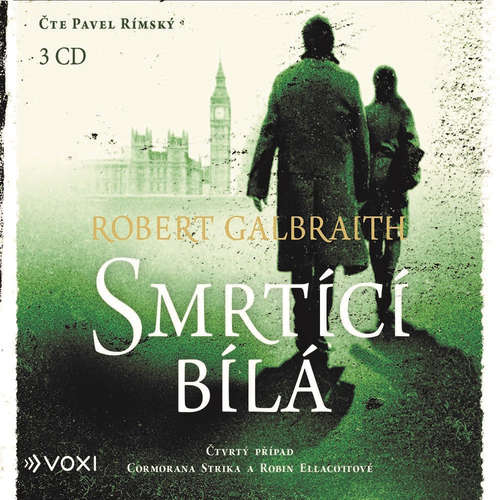 Audiokniha Smrtící bílá - Robert Galbraith - Pavel Rímský Audiokniha Smrtící bílá - Robert Galbraith - Pavel Rímský
