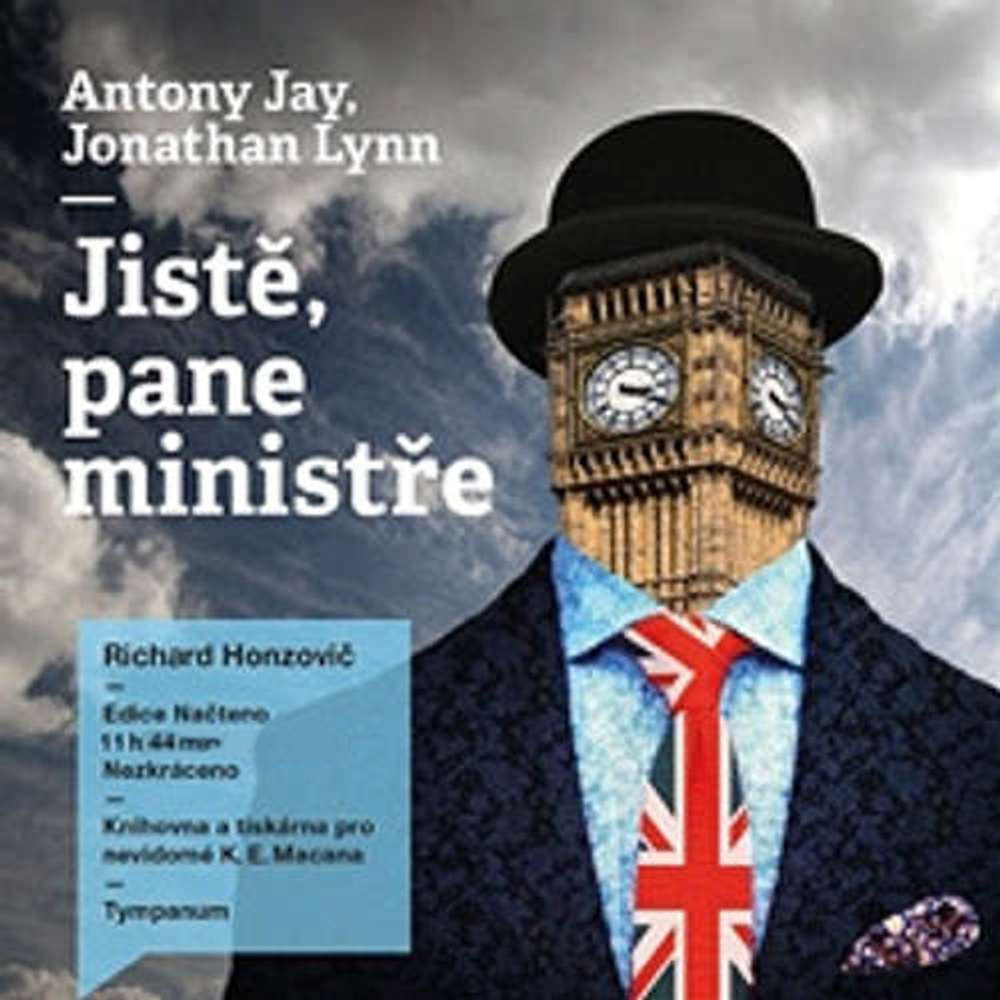 Obal audioknihy Jistě, pane ministře