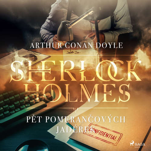 Audiokniha Pět pomerančových jadérek - Arthur Conan Doyle - Václav Knop Audiokniha Pět pomerančových jadérek - Arthur Conan Doyle - Václav Knop