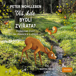 Audiokniha Víš, kde bydlí zvířata? - Peter Wohlleben - Martin Preiss